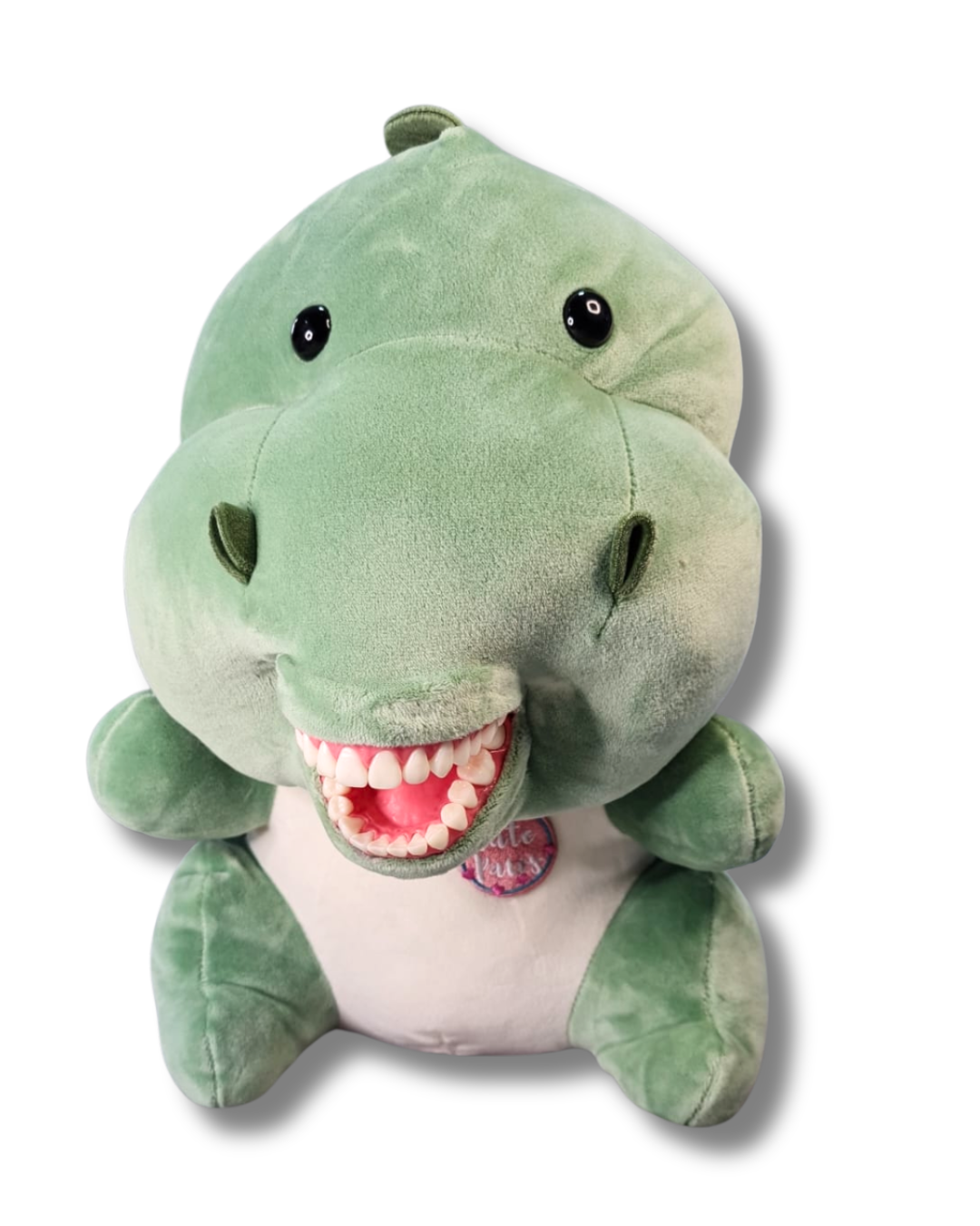 HIR PRO*- Bicho de pelúcia com arcada permanente- Dino Oliver