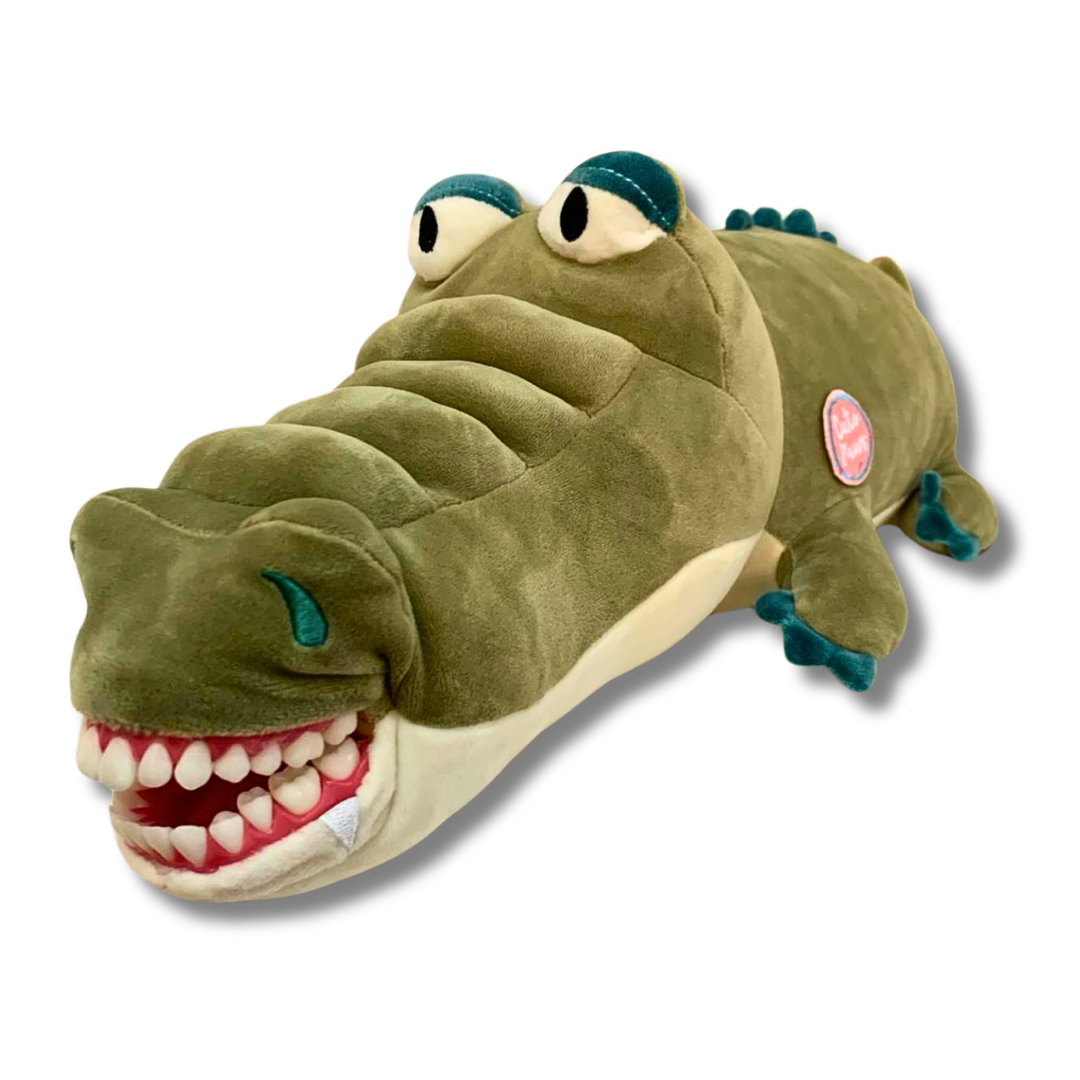 HIR PRO* Pelúcia com arcada permanente - Crocodilo Dante