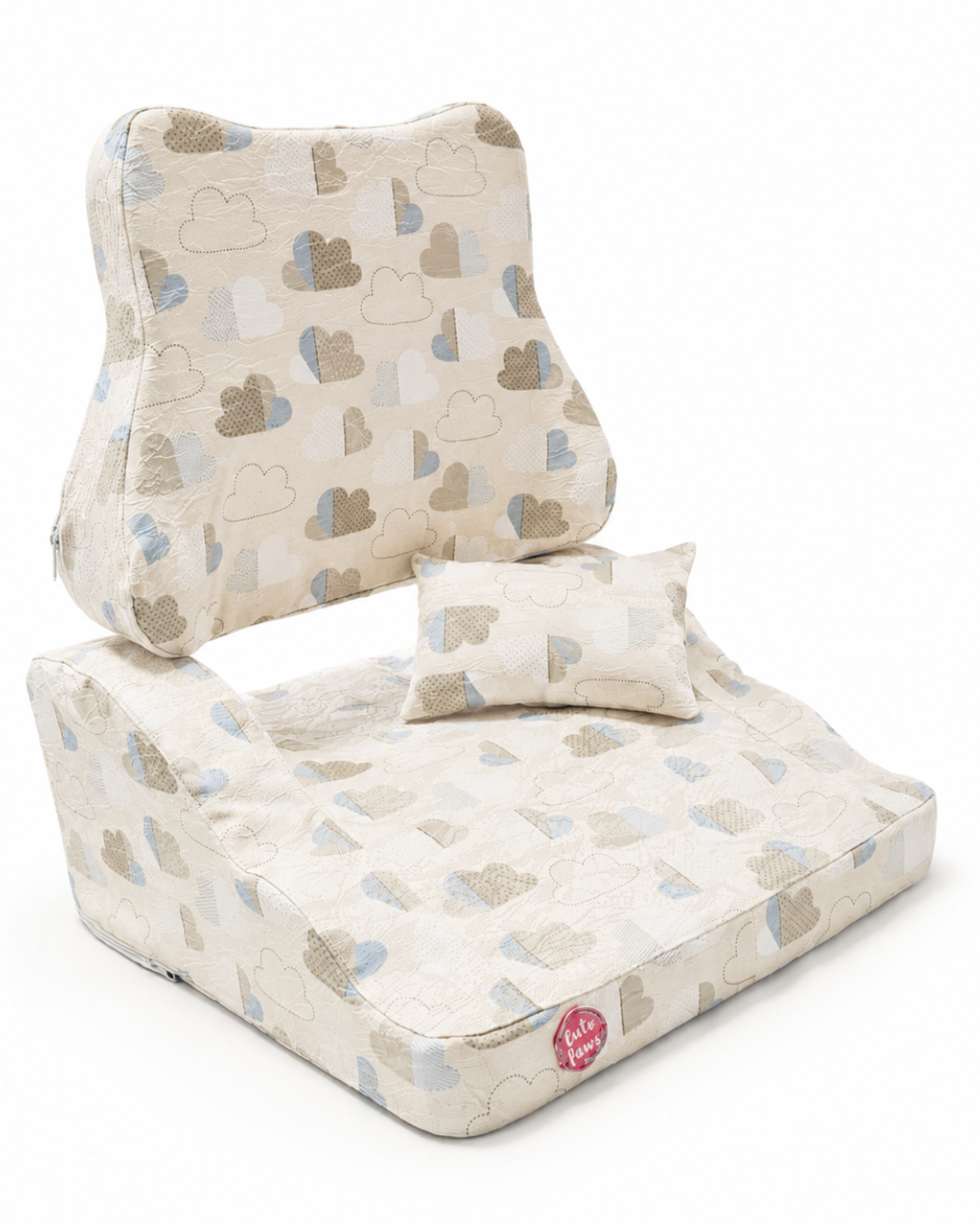 Assento Odontontopediátrico Cute Chair Waves - Clouds