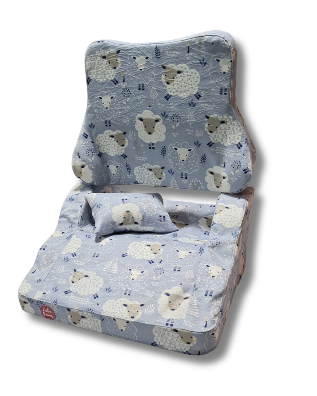 Assento Odontontopediátrico Cute Chair Waves - Ovelhas Blue