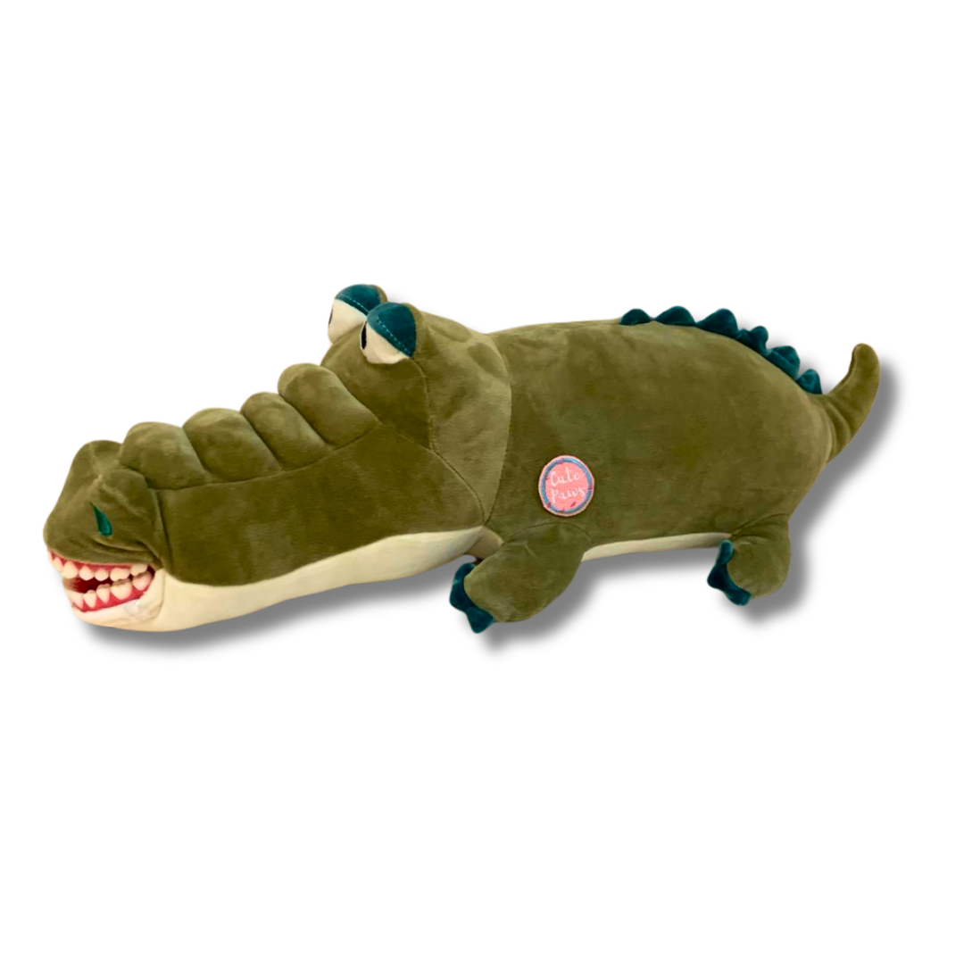 HIR PRO* Pelúcia com arcada permanente - Crocodilo Dante