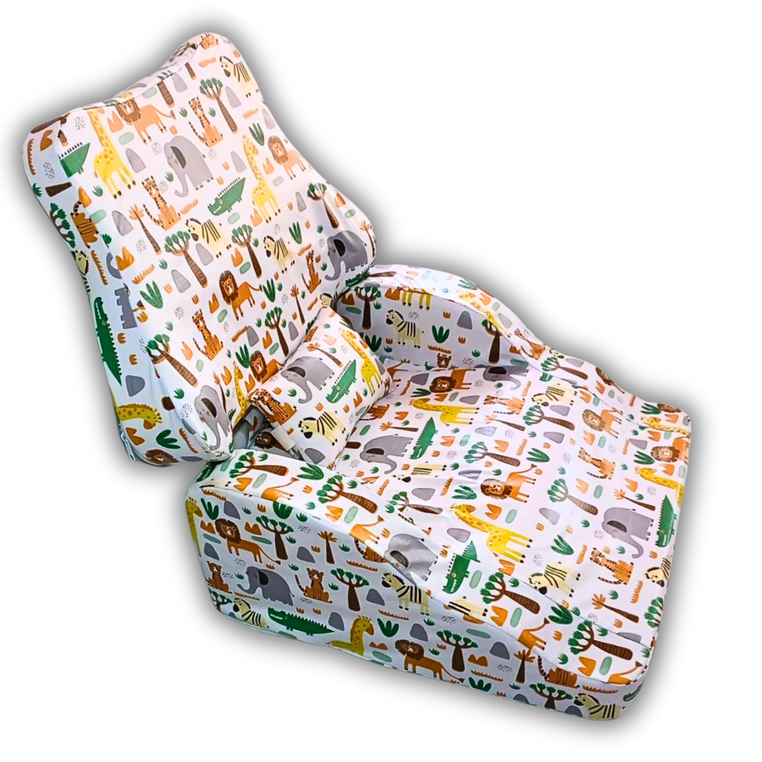 Assento Odontopediátrico Cute Chair Waves Corino Safari
