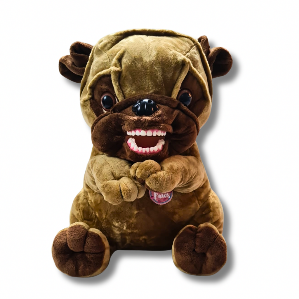 HIR PRO II* Bicho de pelúcia com arcada decídua - Pug Fred