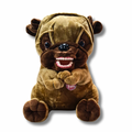 HIR PRO II* Bicho de pelúcia com arcada decídua - Pug Fred