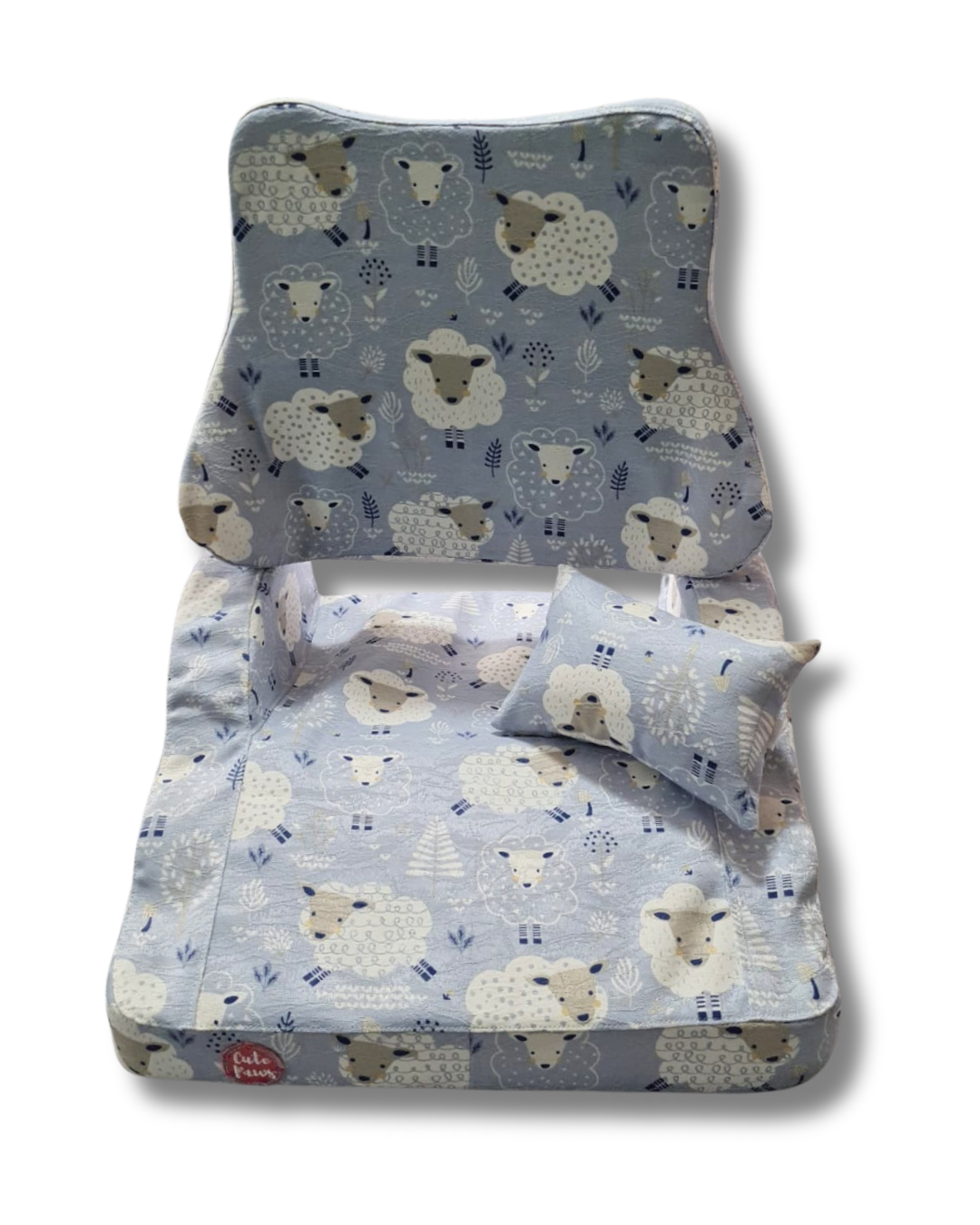 Assento Odontontopediátrico Cute Chair Waves - Ovelhas Blue