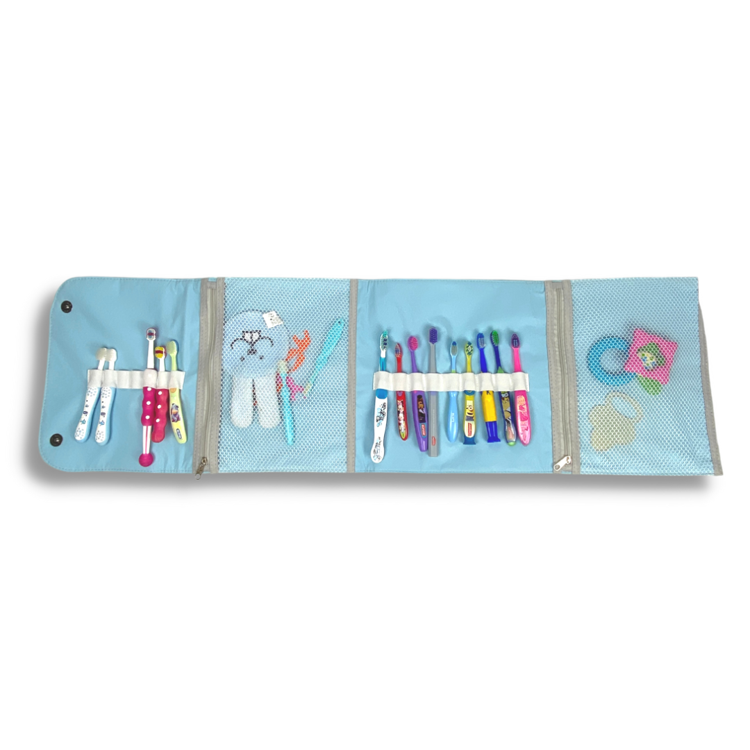 Mostruário de escovas de dente Cute Case - Rosa