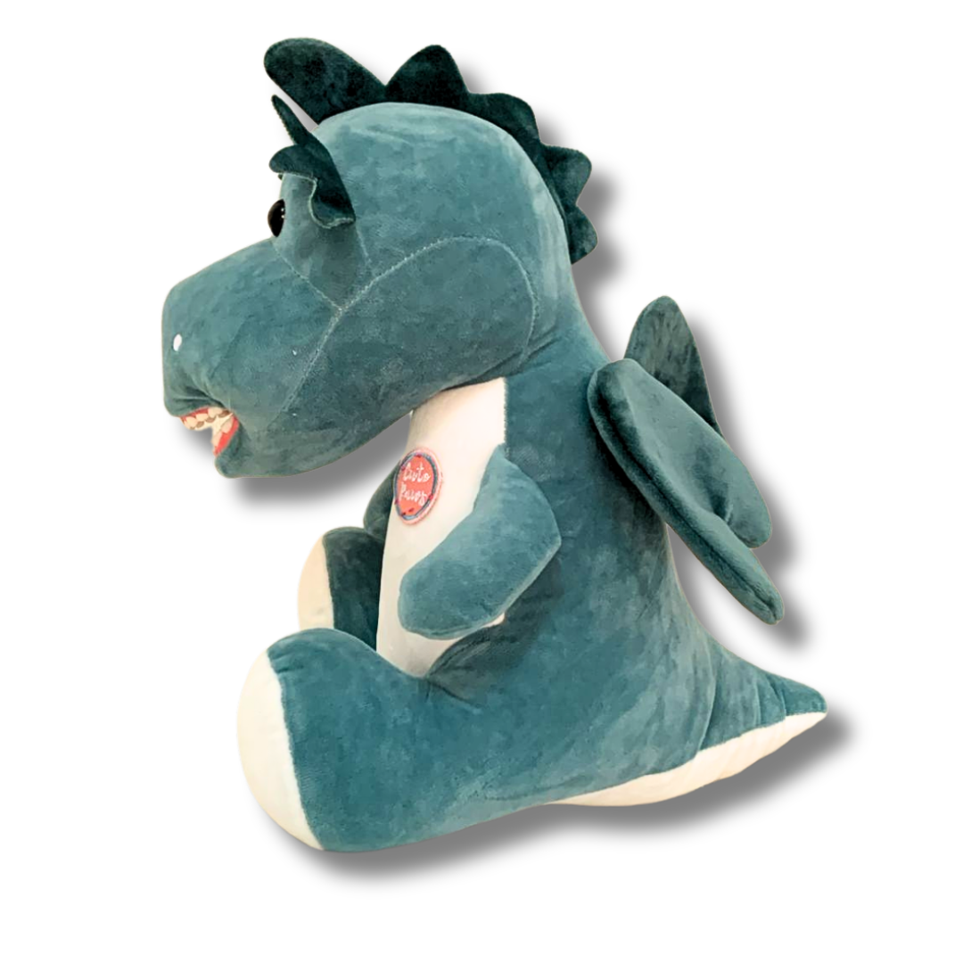 Bicho de pelúcia com arcada decídua - Dragão Ben