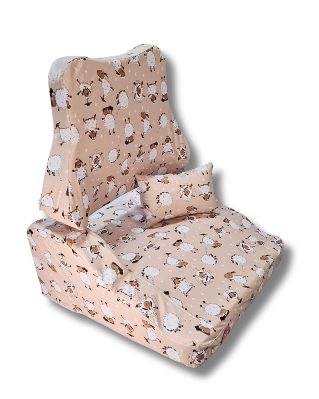 Assento Odontopediátrico Cute Chair Waves Corino Ovelhas