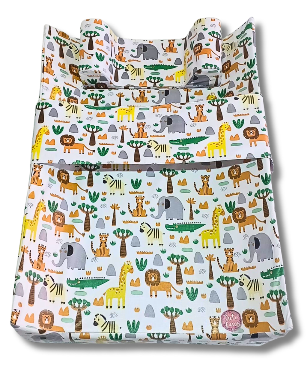 Suporte para atendimento de bebês - Cute Comfy 2.0 Corino Safari