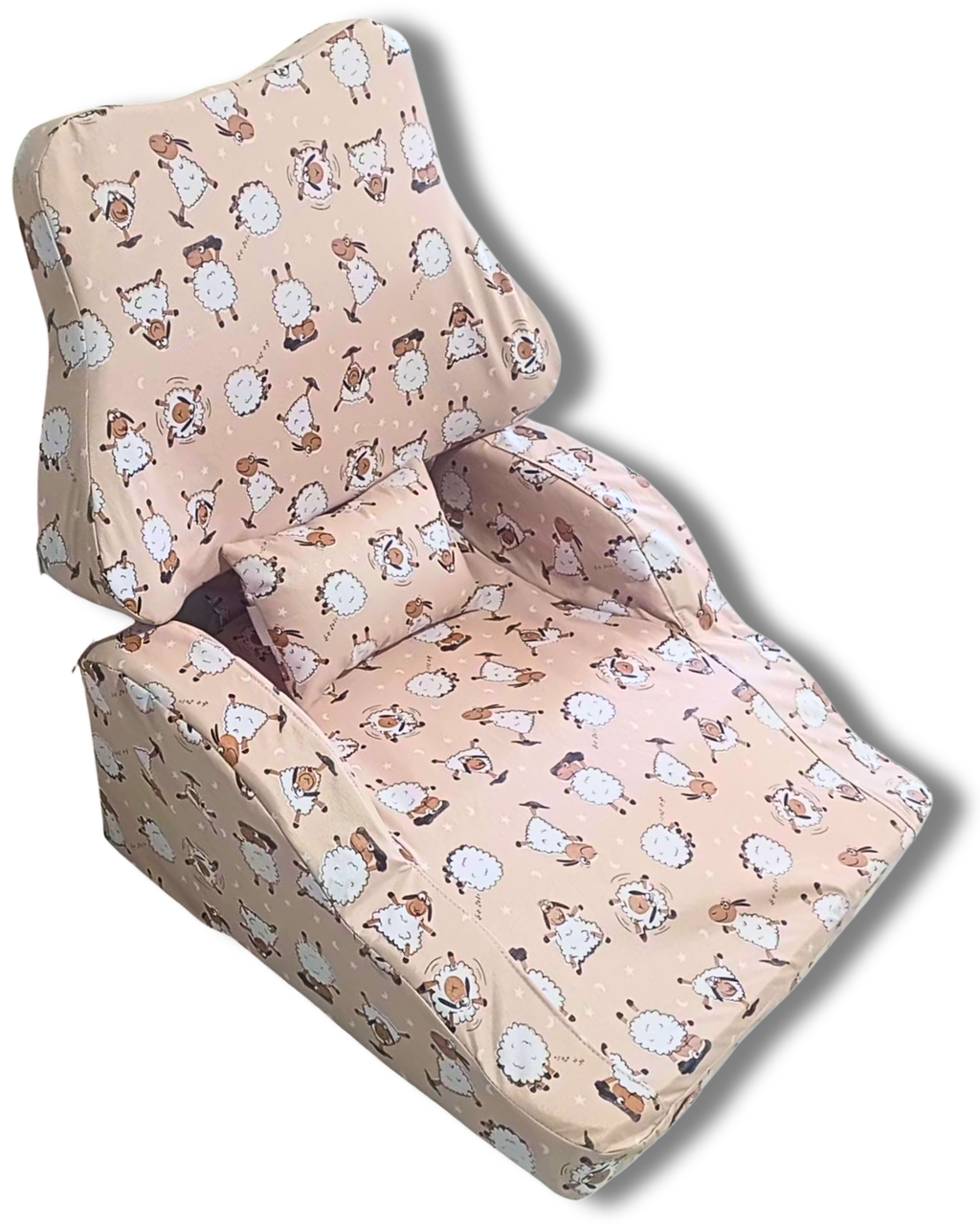 Assento Odontopediátrico Cute Chair Waves Corino Ovelhas