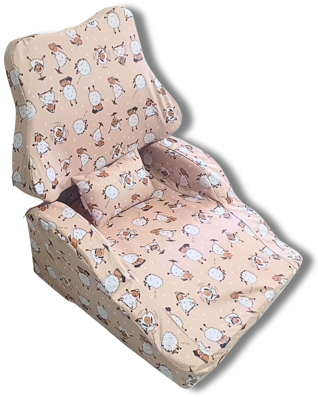 Assento Odontopediátrico Cute Chair Waves Corino Ovelhas