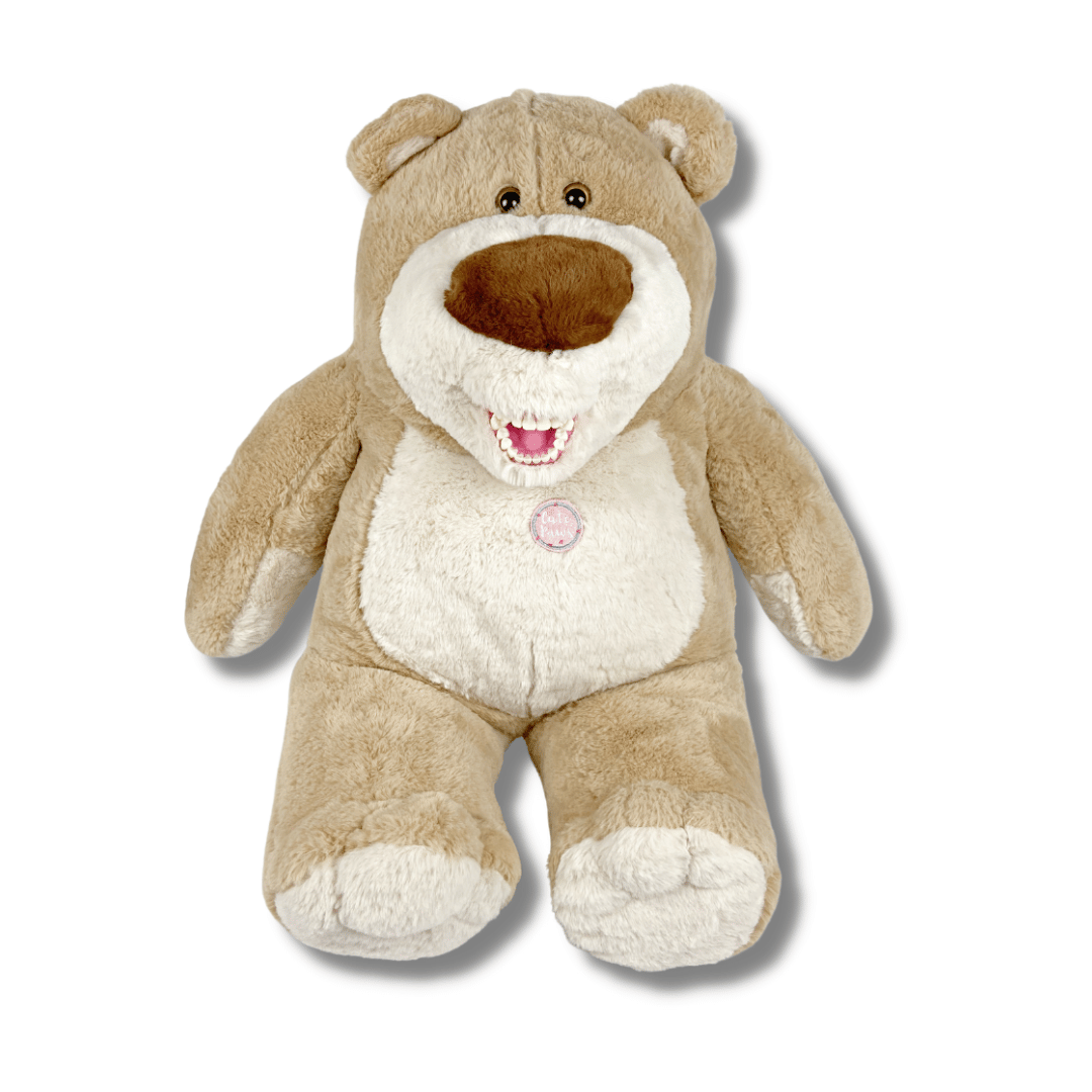 HIR PRO* Bicho de pelúcia com arcada permanente - Urso Pai