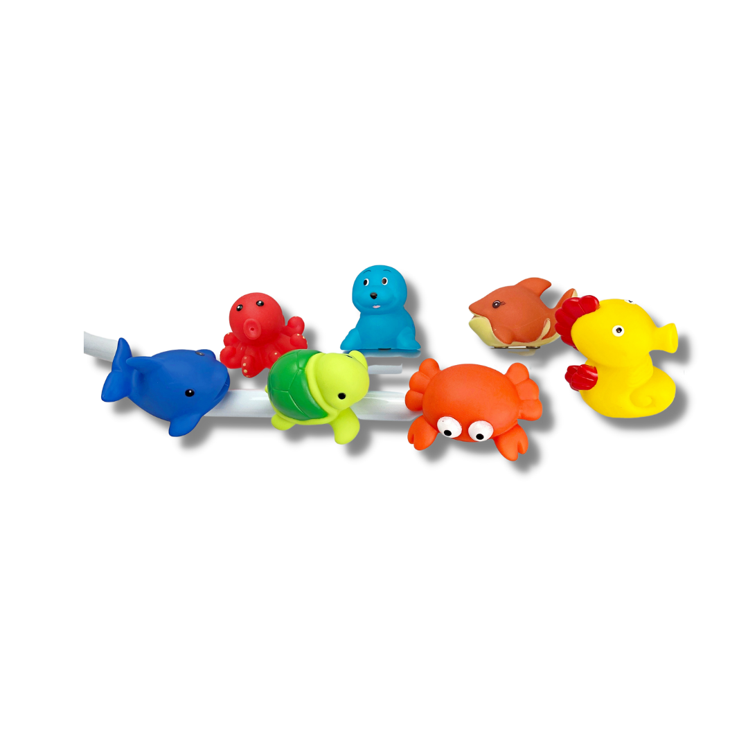 Bichinho em PVC com imã: Foca