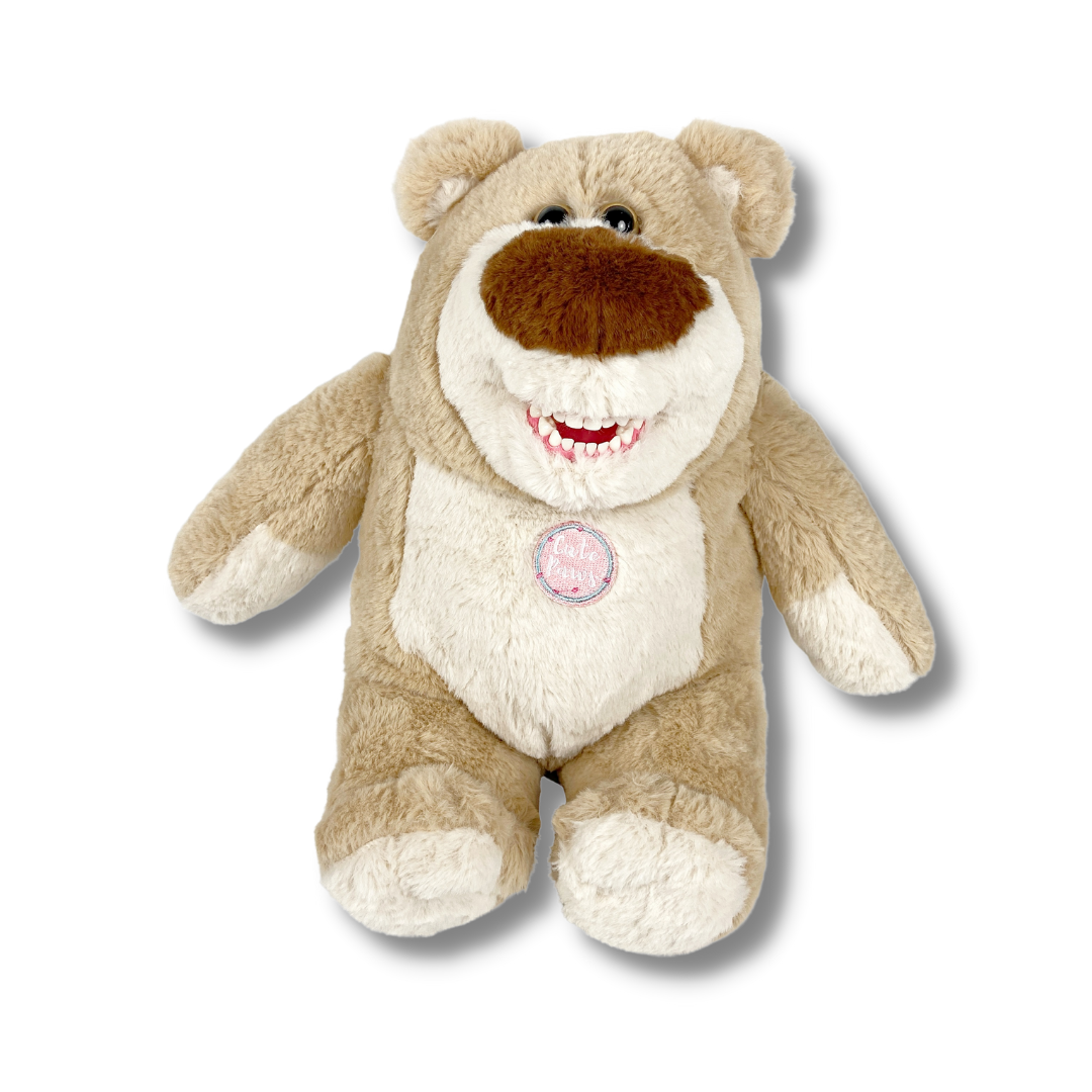 HIR PRO II*- Bicho de pelúcia com arcada decídua - Urso Filho