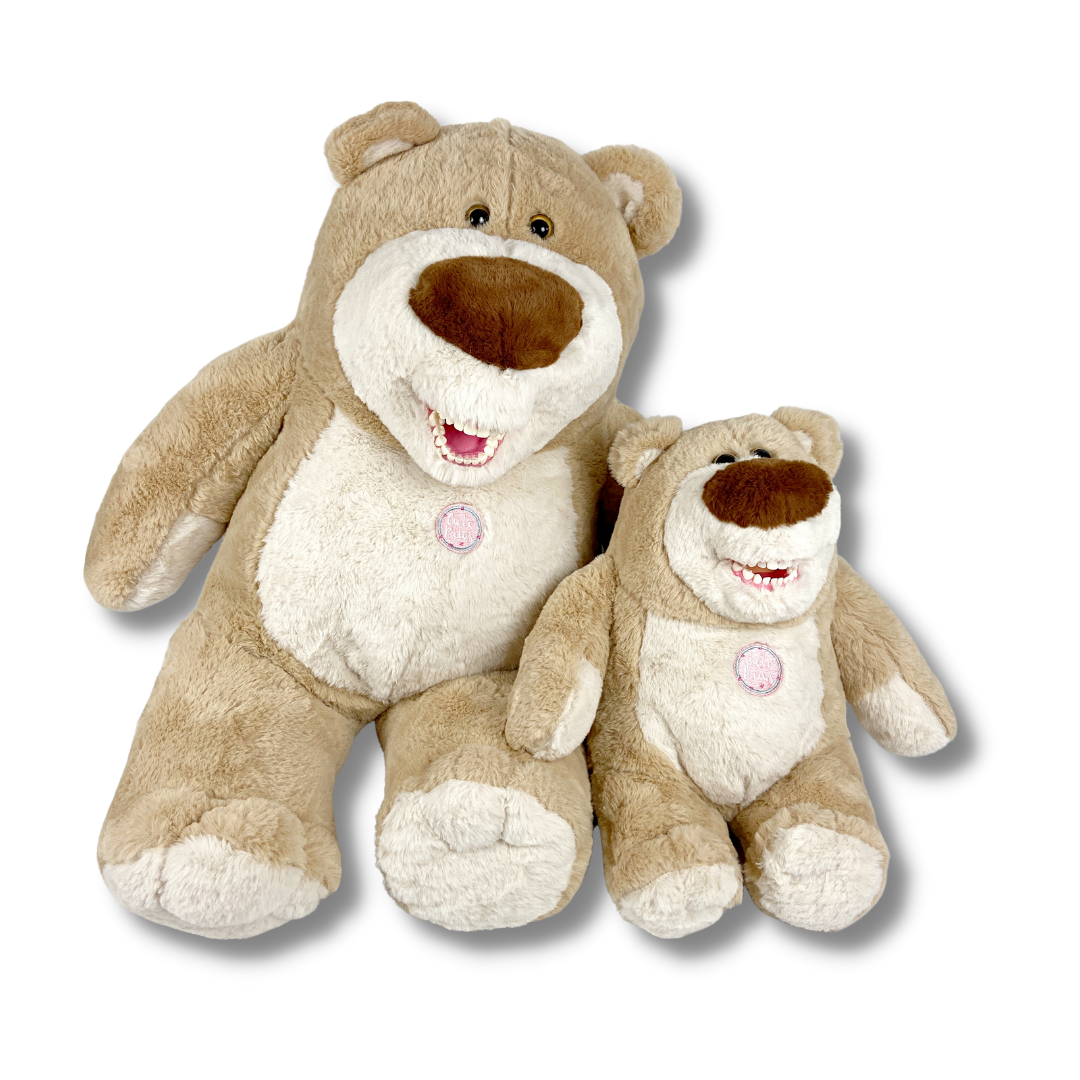 HIR PRO II*- Bicho de pelúcia com arcada decídua - Urso Filho