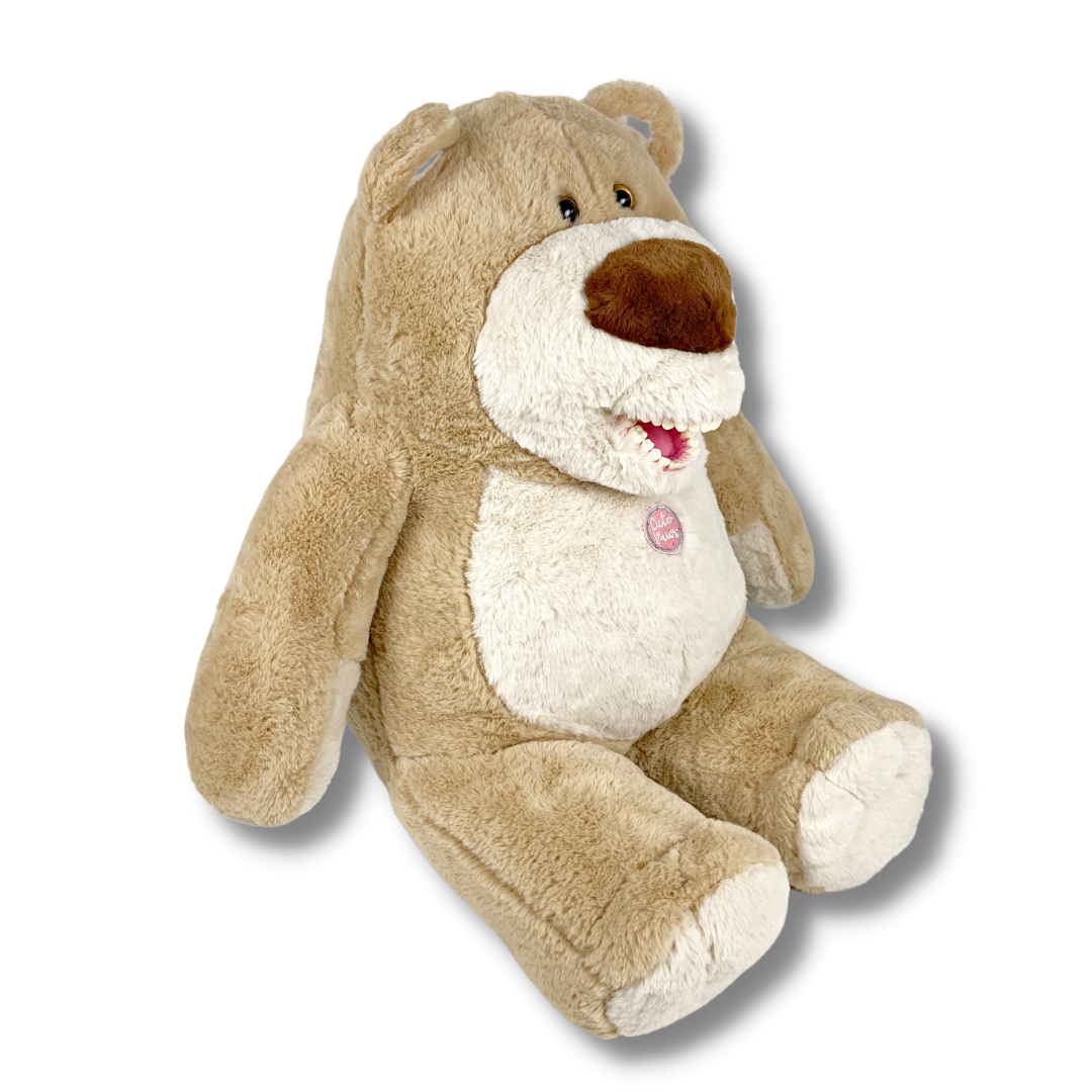 HIR PRO* Bicho de pelúcia com arcada permanente - Urso Pai