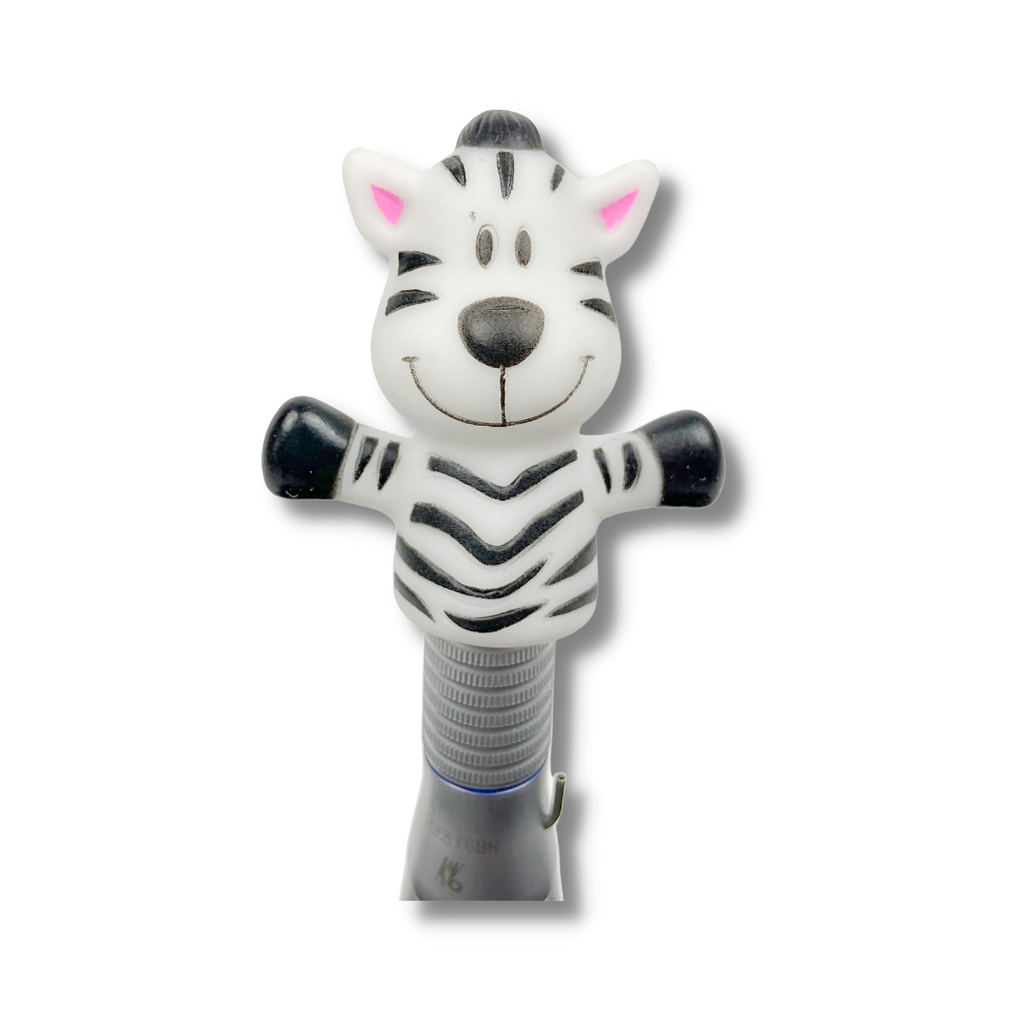 Capa para canetas de rotação- Cute Little Friends: Zebrinha