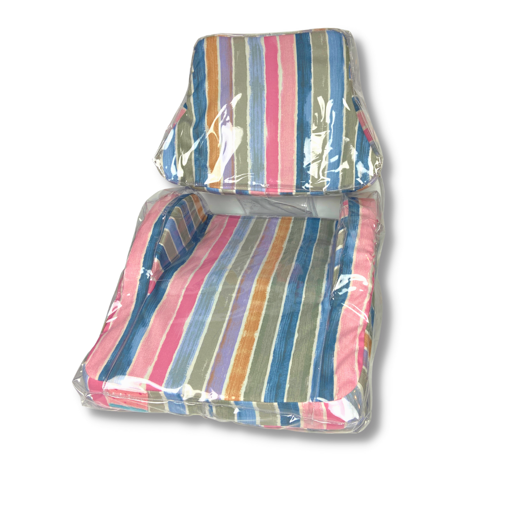 Capa transparente plástica para assento pediátrico Cute Chair waves
