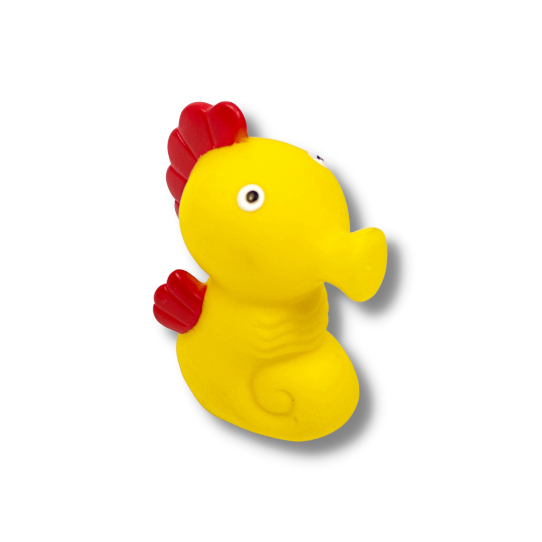 Bichinho em PVC com imã: cavalo marinho