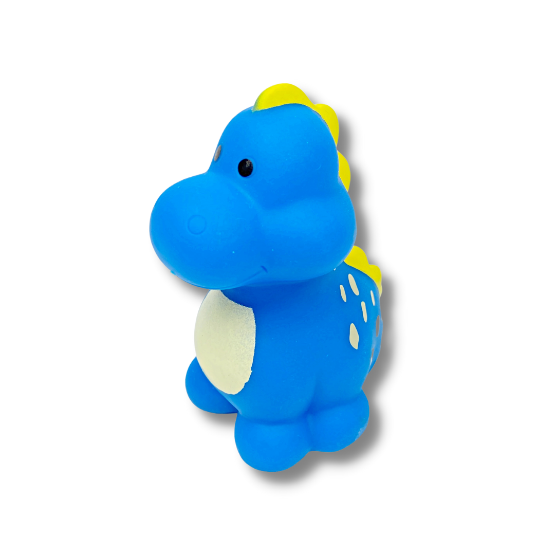 Bichinho em PVC com imã: Dino azul